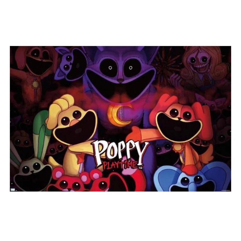 Poppy Playtime Chapter 4 CatNap Smiling Critters Wall Poster 22.375x34 RP26055